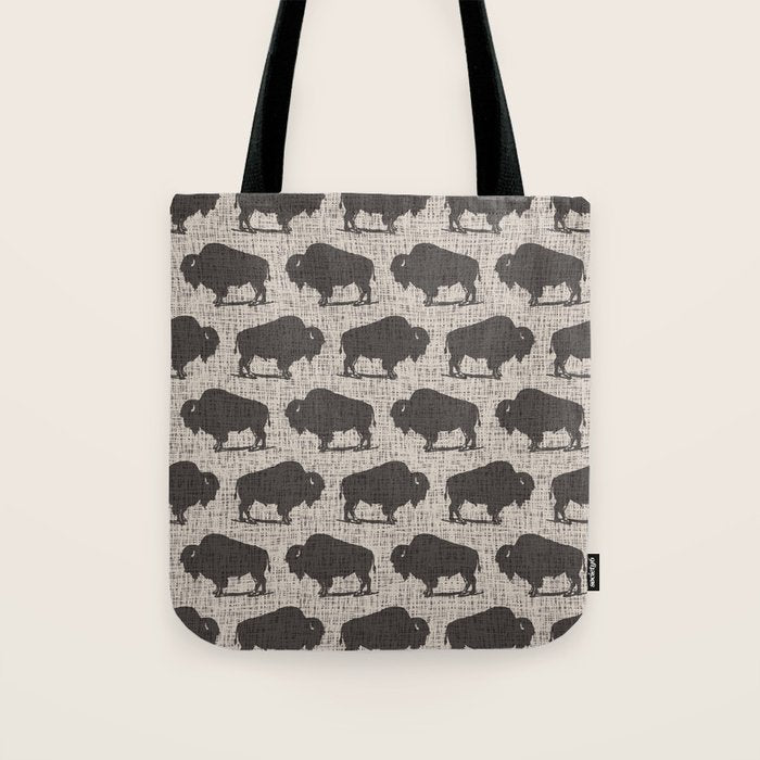Buffalo Pattern 272 Tote Bag Gallery Image 1