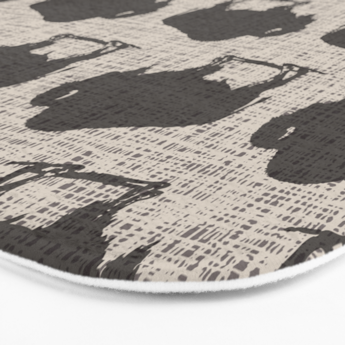 Buffalo Pattern 272 Bath Mat Gallery Image 3