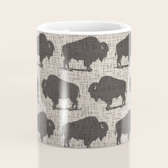 Buffalo Pattern 272 Coffee Mug Gallery Image 4