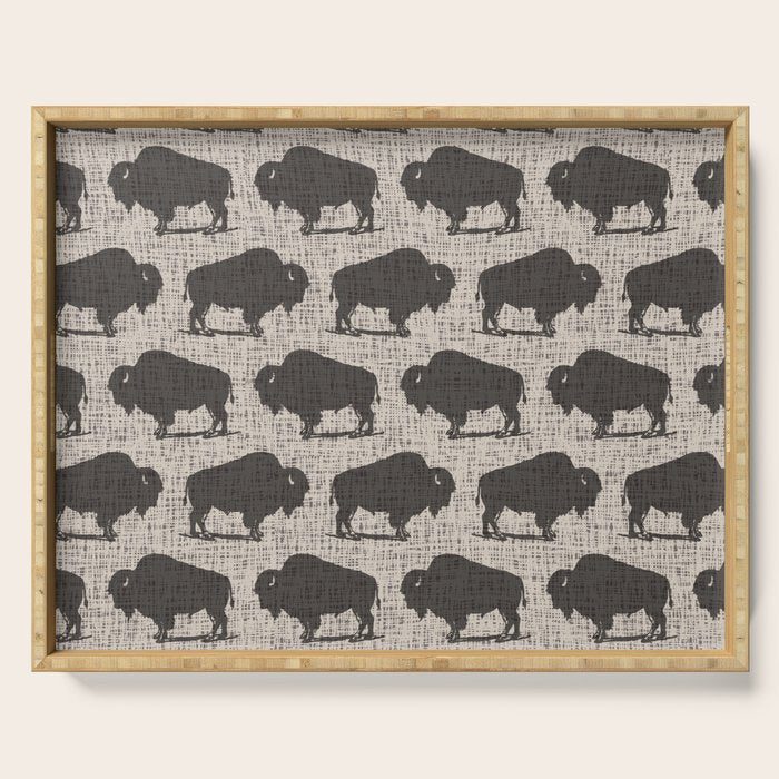 Buffalo Pattern 272 Serving Tray Gallery Image 1