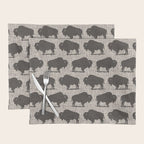 Buffalo Pattern 272 Placemat Gallery Image 1