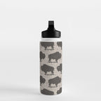Buffalo Pattern 272 Water Bottle Gallery Image 3