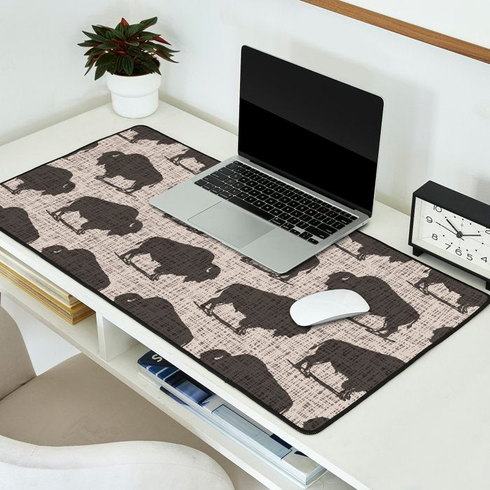 Buffalo Pattern 272 Desk Mat Gallery Image 2