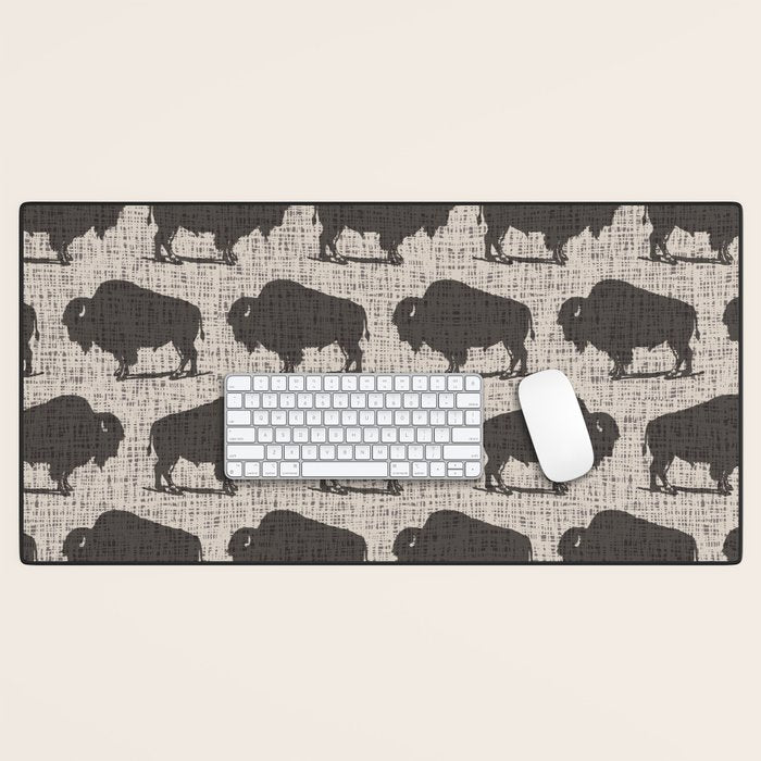 Buffalo Pattern 272 Desk Mat Gallery Image 1
