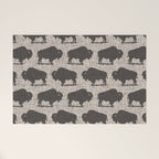 Buffalo Pattern 272 Welcome Mat Gallery Image 1