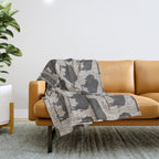 Buffalo Pattern 272 Throw Blanket Gallery Image 1