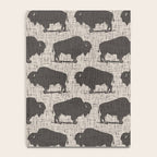 Buffalo Pattern 272 Notebook Gallery Image 4