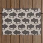 Buffalo Pattern 272 Outdoor Rug Gallery Image 1