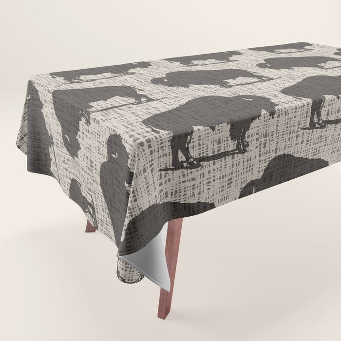 Buffalo Pattern 272 Tablecloth Gallery Image 1