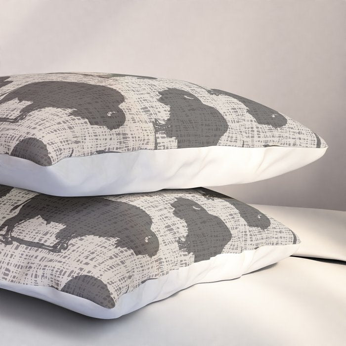 Buffalo Pattern 272 Pillow Sham Gallery Image 3