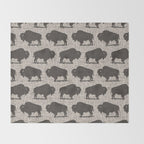 Buffalo Pattern 272 Throw Blanket Gallery Image 2