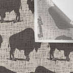 Buffalo Pattern 272 Wall Tapestry Gallery Image 3