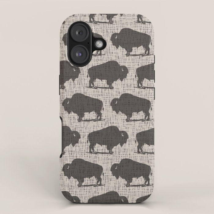 Buffalo Pattern 272 iPhone Case Gallery Image 1