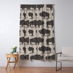 Buffalo Pattern 272 Window Curtain Gallery Image 5