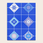 Talavera Mexican Tile - Blue Palette Notebook Gallery Image 4