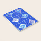 Talavera Mexican Tile - Blue Palette Notebook Gallery Image 3