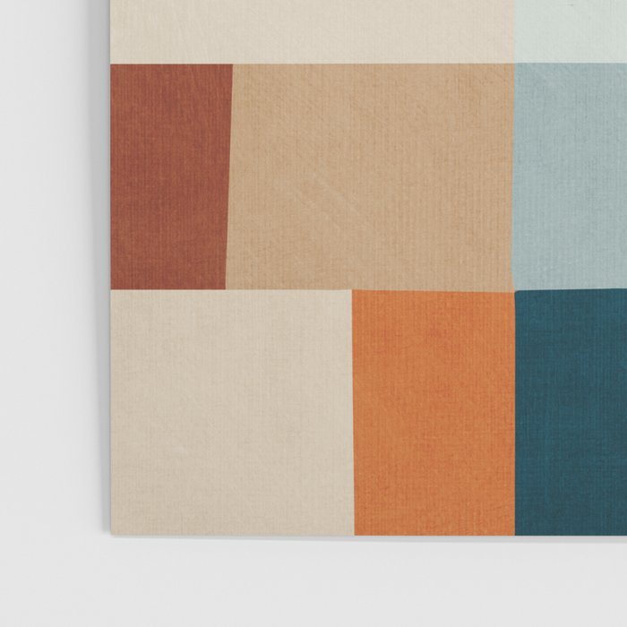 Modern Geometric Abstract Mid-Century Artwork Poster Gallery Image 3