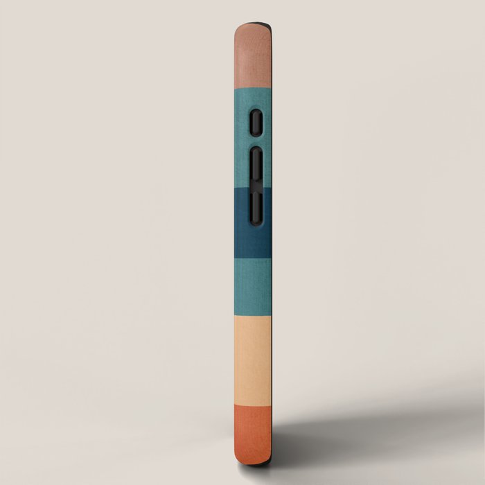 Modern Geometric Abstract Mid-Century Artwork iPhone Case Gallery Image 2