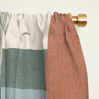 Modern Geometric Abstract Mid-Century Artwork Window Curtain Gallery Image 2