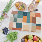 Modern Geometric Abstract Mid-Century Artwork Cutting Board Gallery Image 2
