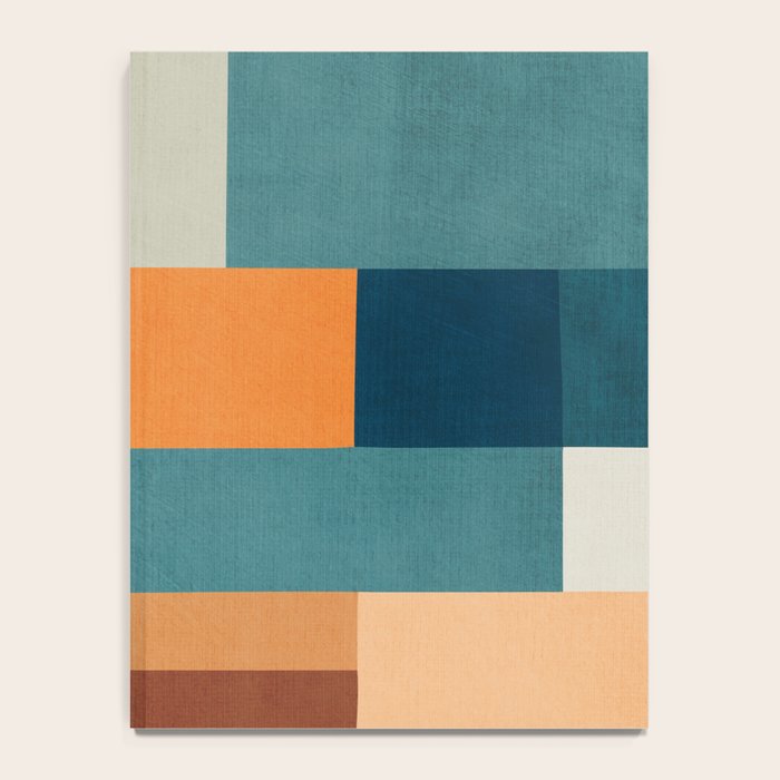 Modern Geometric Abstract Mid-Century Artwork Notebook Gallery Image 4