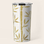 Bamboo Stems - Gold Palette Travel Mug Gallery Image 1