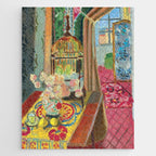 Henri Matisse Interior with Flowers & Parakeets II Jigsaw Puzzle Gallery Image 1