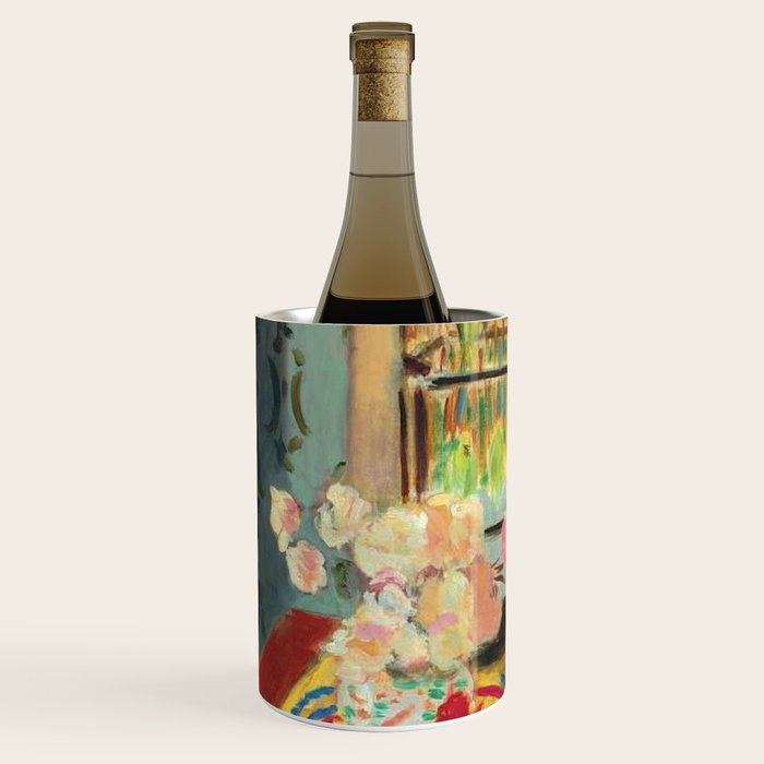 Henri Matisse Interior with Flowers & Parakeets II Wine Chiller Gallery Image 2