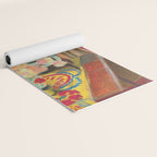 Henri Matisse Interior with Flowers & Parakeets II Yoga Mat Gallery Image 2