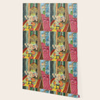 Henri Matisse Interior with Flowers & Parakeets II Wallpaper Gallery Image 2