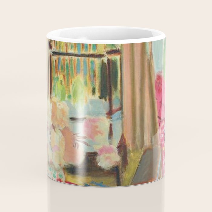Henri Matisse Interior with Flowers & Parakeets II Coffee Mug Gallery Image 4