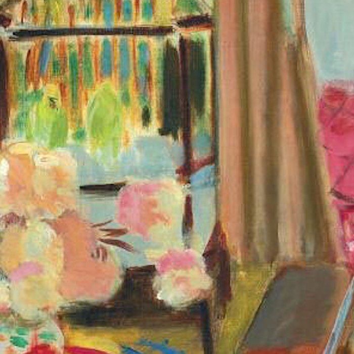 Henri Matisse Interior with Flowers & Parakeets II Coffee Mug Gallery Image 2