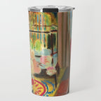 Henri Matisse Interior with Flowers & Parakeets II Travel Mug Gallery Image 1