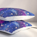 Zodiac - Watercolor Dark Pillow Sham Gallery Image 3