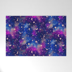 Zodiac - Watercolor Dark Welcome Mat Gallery Image 1