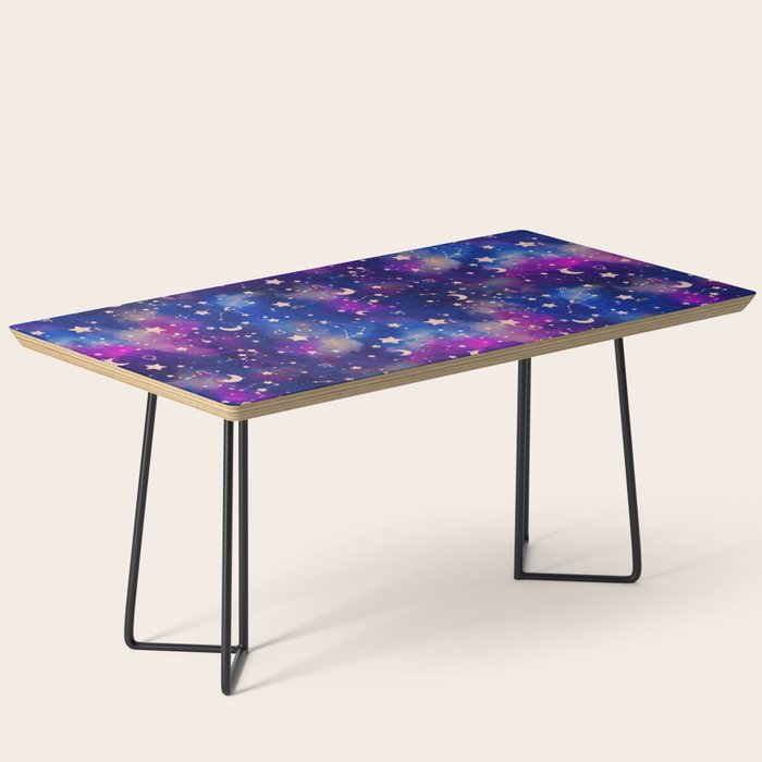 Zodiac - Watercolor Dark Coffee Table Gallery Image 1