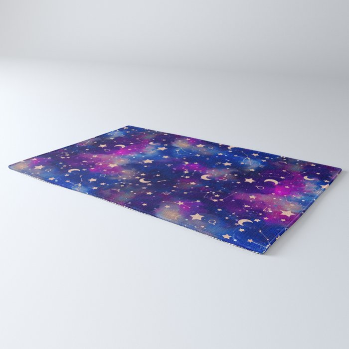 Zodiac - Watercolor Dark Rug Gallery Image 3