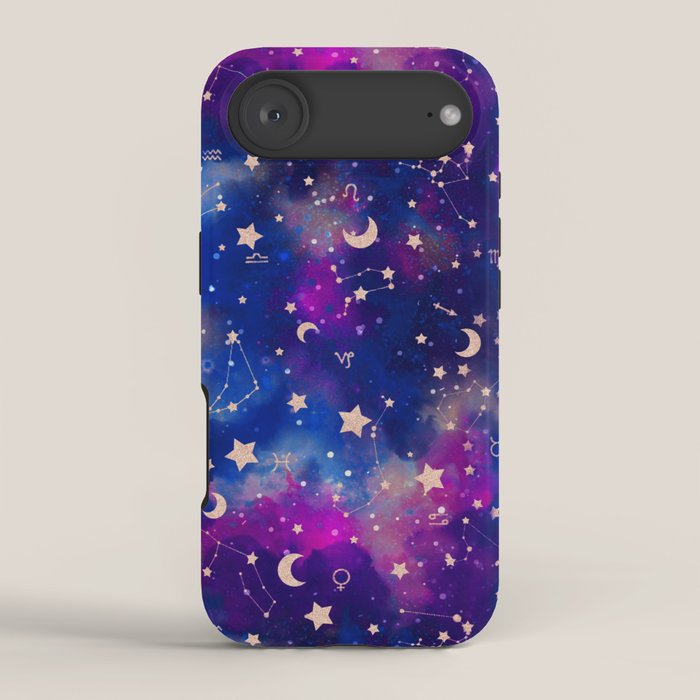 Zodiac - Watercolor Dark iPhone Case Gallery Image 2