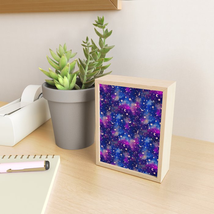 Zodiac - Watercolor Dark Mini Art Print Gallery Image 2