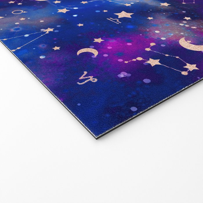 Zodiac - Watercolor Dark Welcome Mat Gallery Image 2