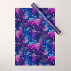 Zodiac - Watercolor Dark Wrapping Paper Gallery Image 1