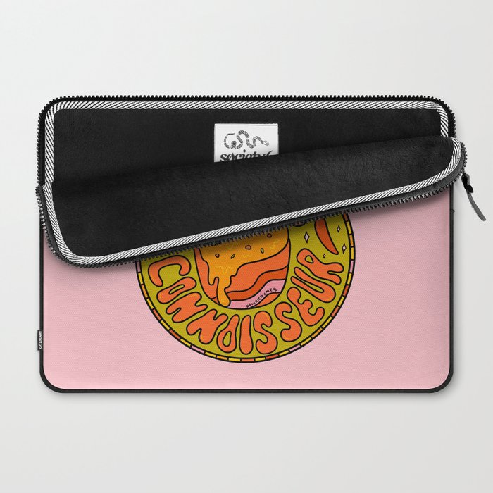 Vegan Queso Connoisseur Laptop Sleeve Gallery Image 2