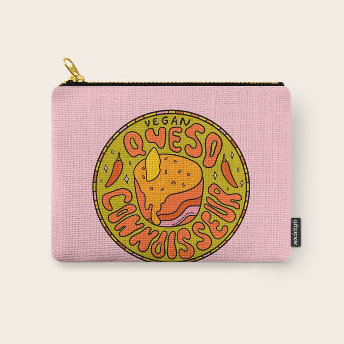 Vegan Queso Connoisseur Carry All Pouch Gallery Image 1