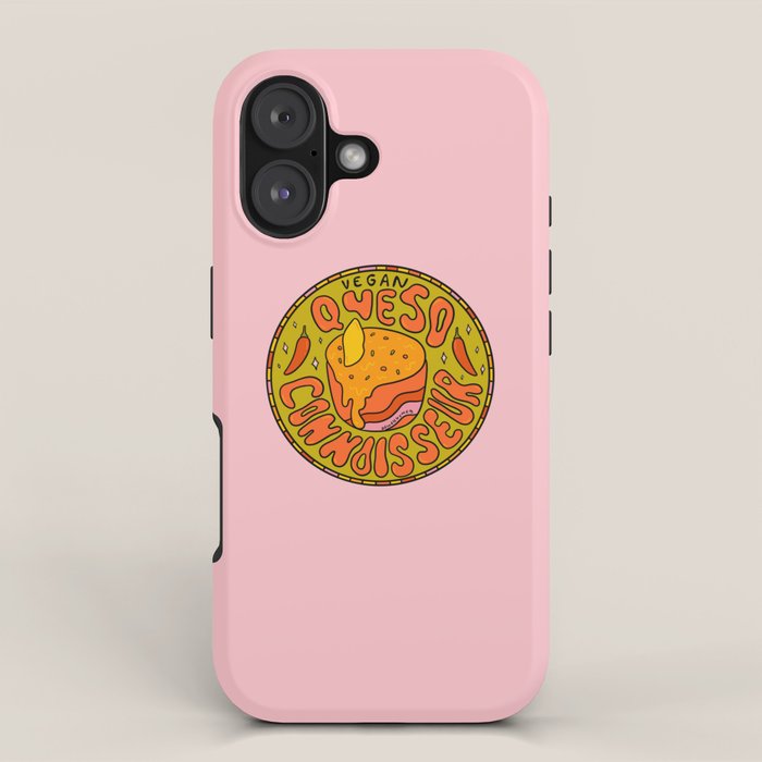 Vegan Queso Connoisseur iPhone Case Gallery Image 1