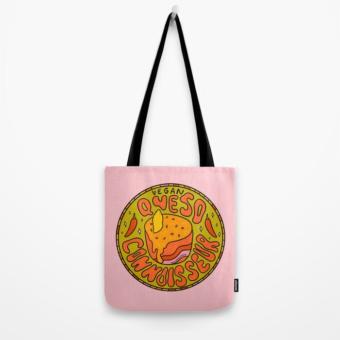 Vegan Queso Connoisseur Tote Bag Gallery Image 2