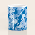 midcentury bold blue pop palette Coffee Mug Gallery Image 4