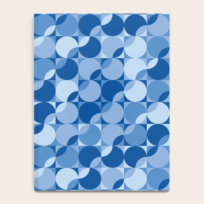 midcentury bold blue pop palette Notebook Gallery Image 4