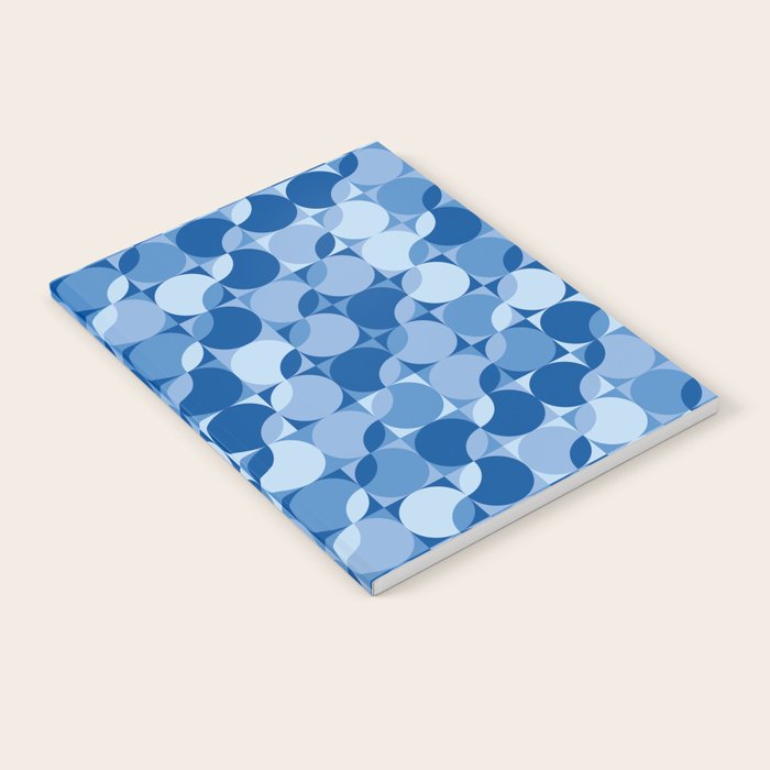 midcentury bold blue pop palette Notebook Gallery Image 2