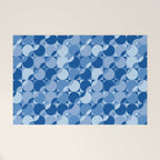 midcentury bold blue pop palette Welcome Mat Gallery Image 1