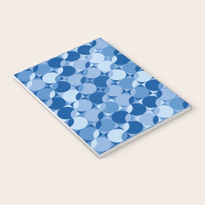 midcentury bold blue pop palette Notebook Gallery Image 3